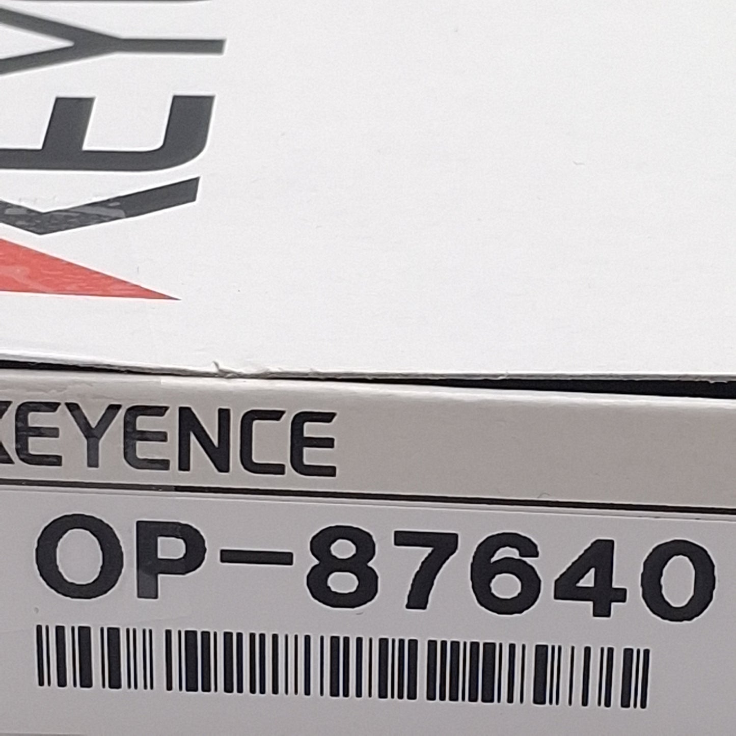 New Keyence OP-87640 Connector Cable, 4-Pin M12 L-Shape Female to Flying Leads, 2m