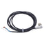 Used Keyence OP-87640 Connector Cable, 4-Pin M12 Female L-Shape to Flying Leads, 2m