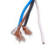 Used Keyence OP-87640 Connector Cable, 4-Pin M12 Female L-Shape to Flying Leads, 2m
