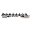 Used Supermico BPN-SAS3-I28A Backplane Board For CSE-M28 Mobile Rack, 8x SAS