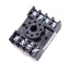 New – Open box Lot of 2 Custom Connector 0T08-PC Relay Sockets, 8-Pin Octal, 600V 10A, DIN Rail