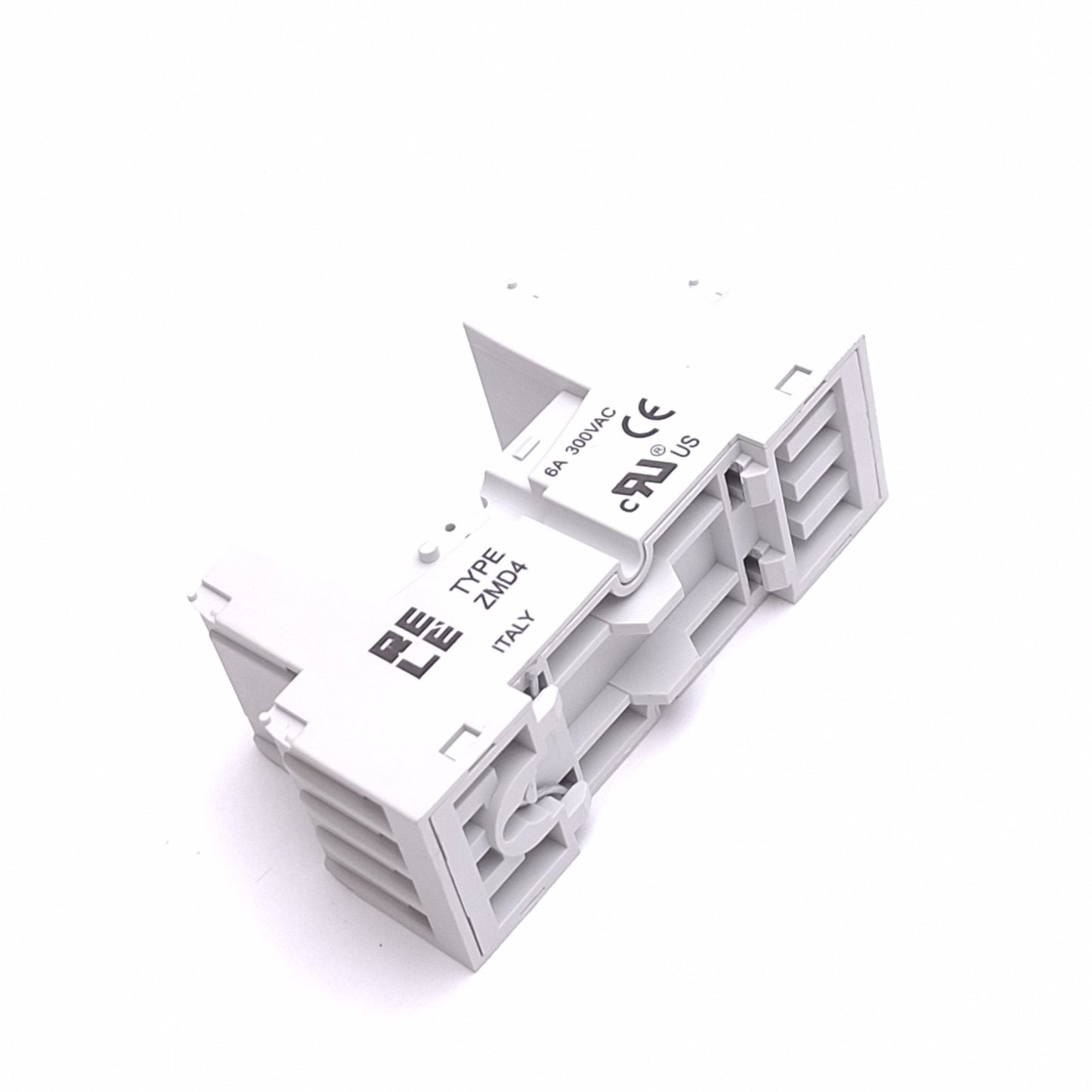 New – Open box RELE ZMD4 Relay Socket, 14-Pin Blade to Screw Terminals, 300VAC 6A Max, DIN Rail