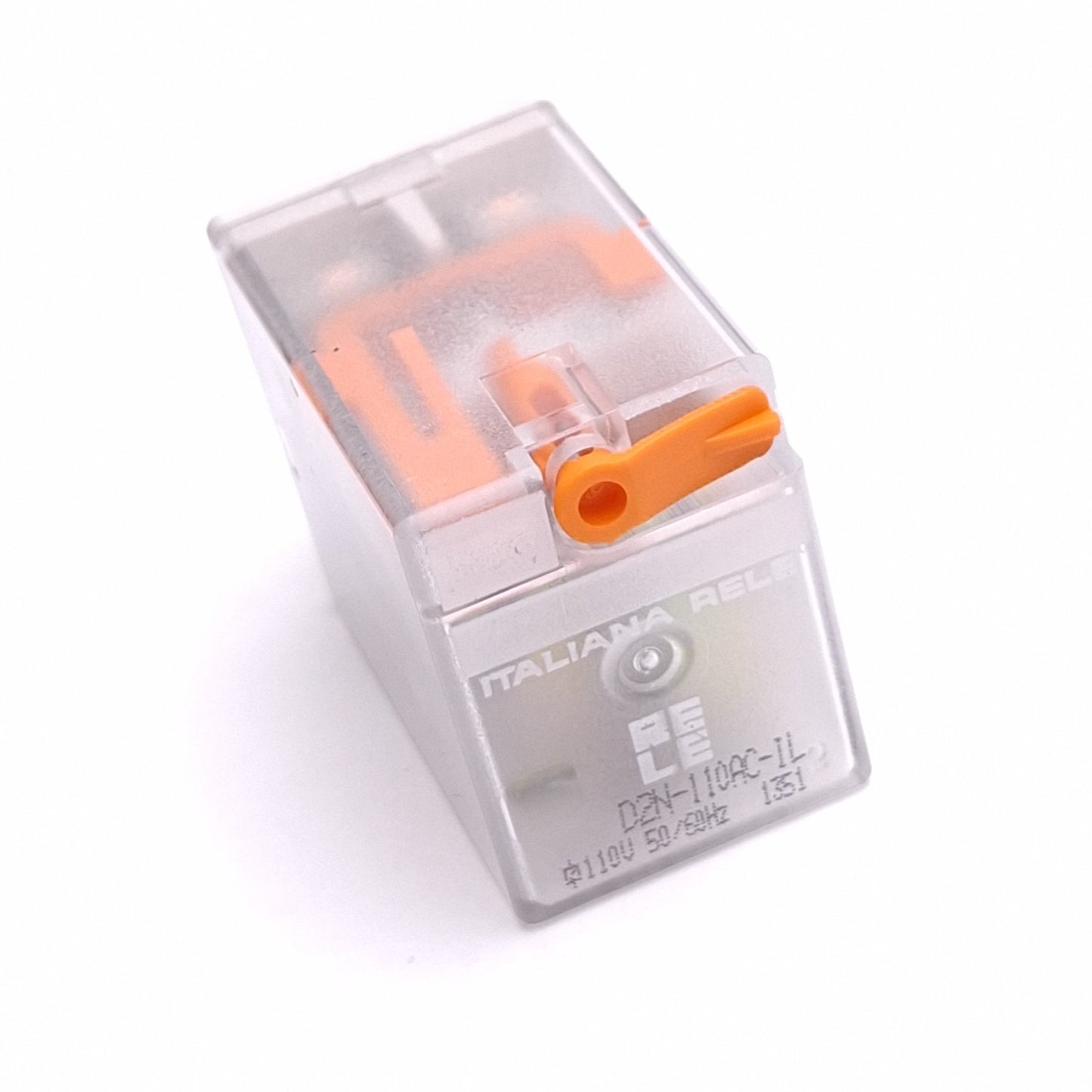 New – Open box Italiana RELE D2N-110AC-IL Plug-In Relay, DPDT 8-Pin, 12A Max, 110VAC Coil