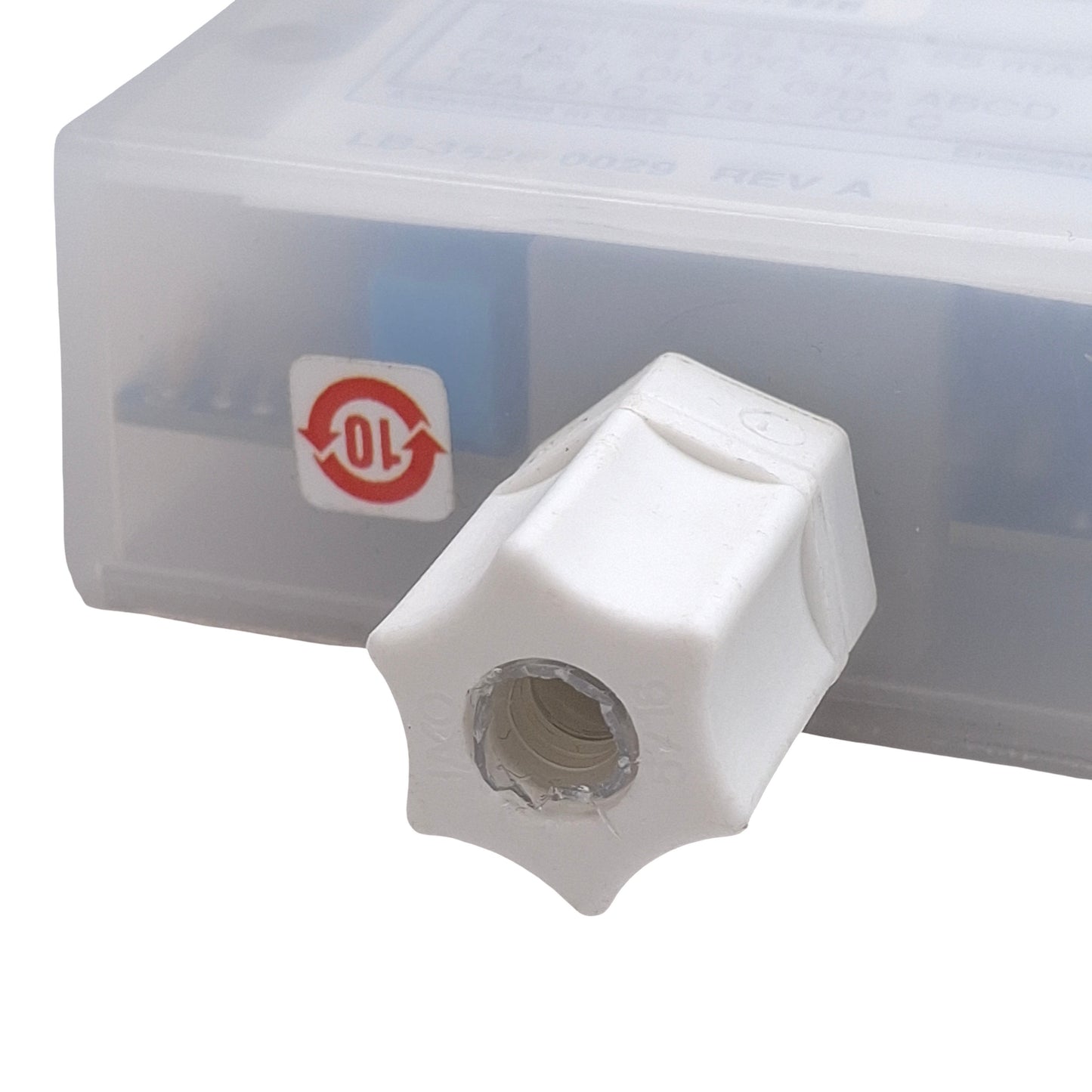 Used HoneyWell FS7-2173-2RPT15 Flame Detector, 1A 24VDC Relay, 120°FOV, ø5/16in Port