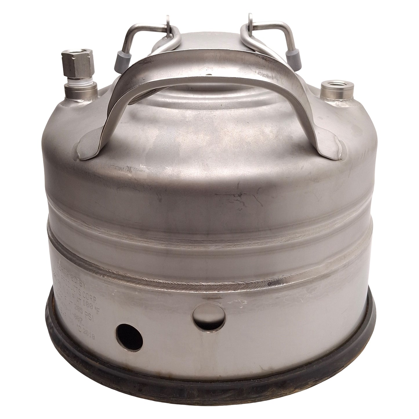 Used Alloy Products B501-0865-00-E-R General Purpose Pressure Vessel, 1gal, T-304