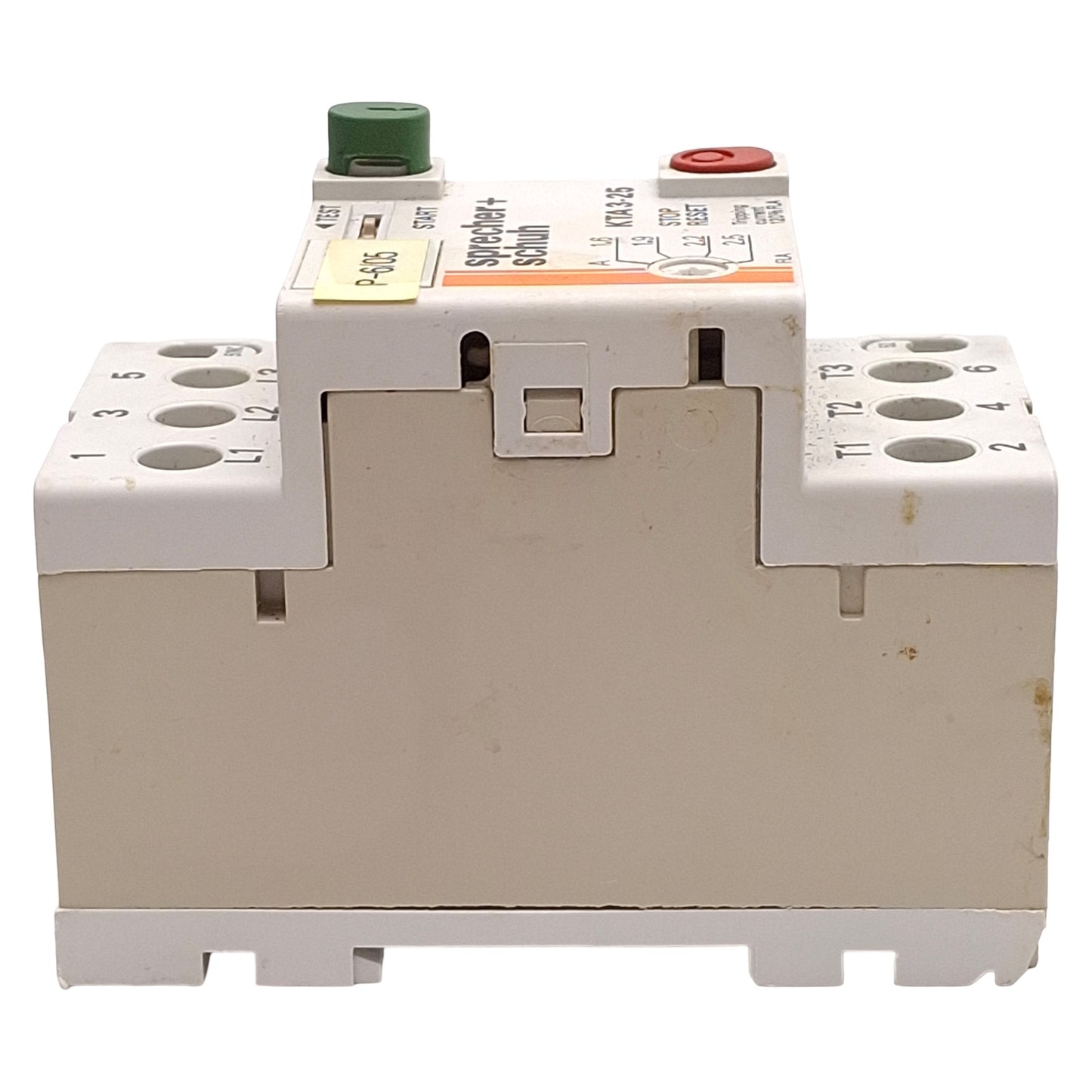 Used Sprecher+Schuh KTA3-25-2.5A Motor Controller Circuit Breaker, 3-Pole, 1.6-2.5A