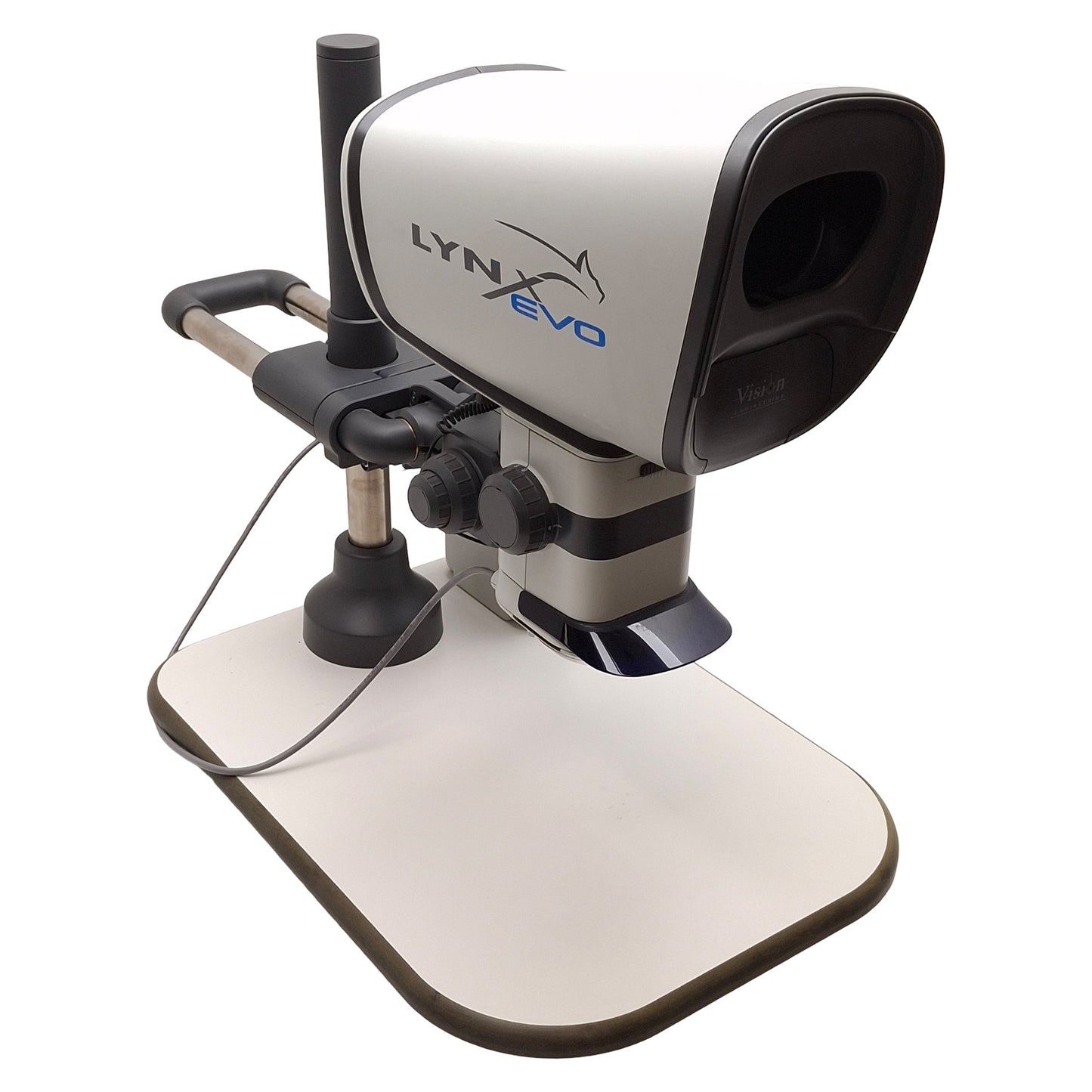 Used Vision Engineering Lynx EVO Eyepiece-Less Stereo Microscope w/ Multi-Axis Stand