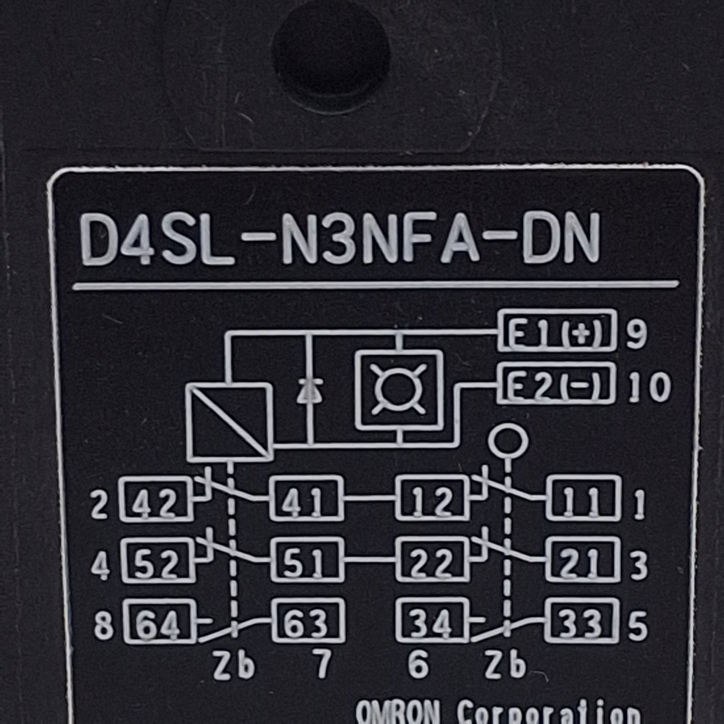 Used Omron STI D4SL-N3NFA-DN Guard Lock Safety Interlock Switch, 2x 2NC/1NO, 24VDC