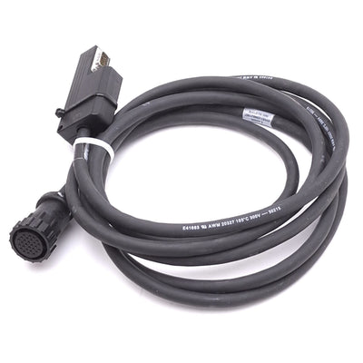 Used Allen Bradley 2090-CFBM6DF-CBAA05 Kinetix Motor Encoder Feedback Cable, 5m