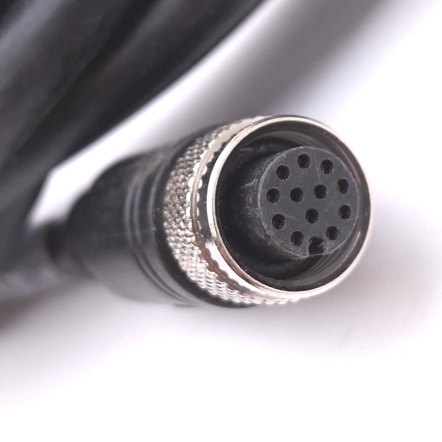 Used COGNEX CCB-PWRIO-05 185-1196R Rev A Breakout Cable, M12 12-Pin, 5m Length
