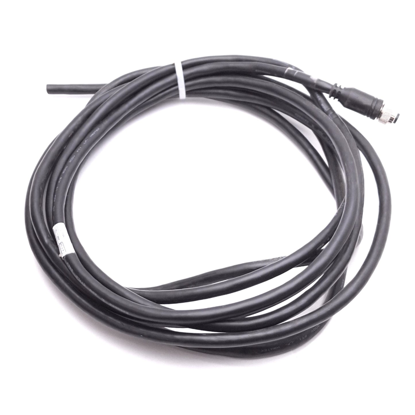 Used COGNEX CCB-PWRIO-05 185-1196R Rev A Breakout Cable, M12 12-Pin, 5m Length