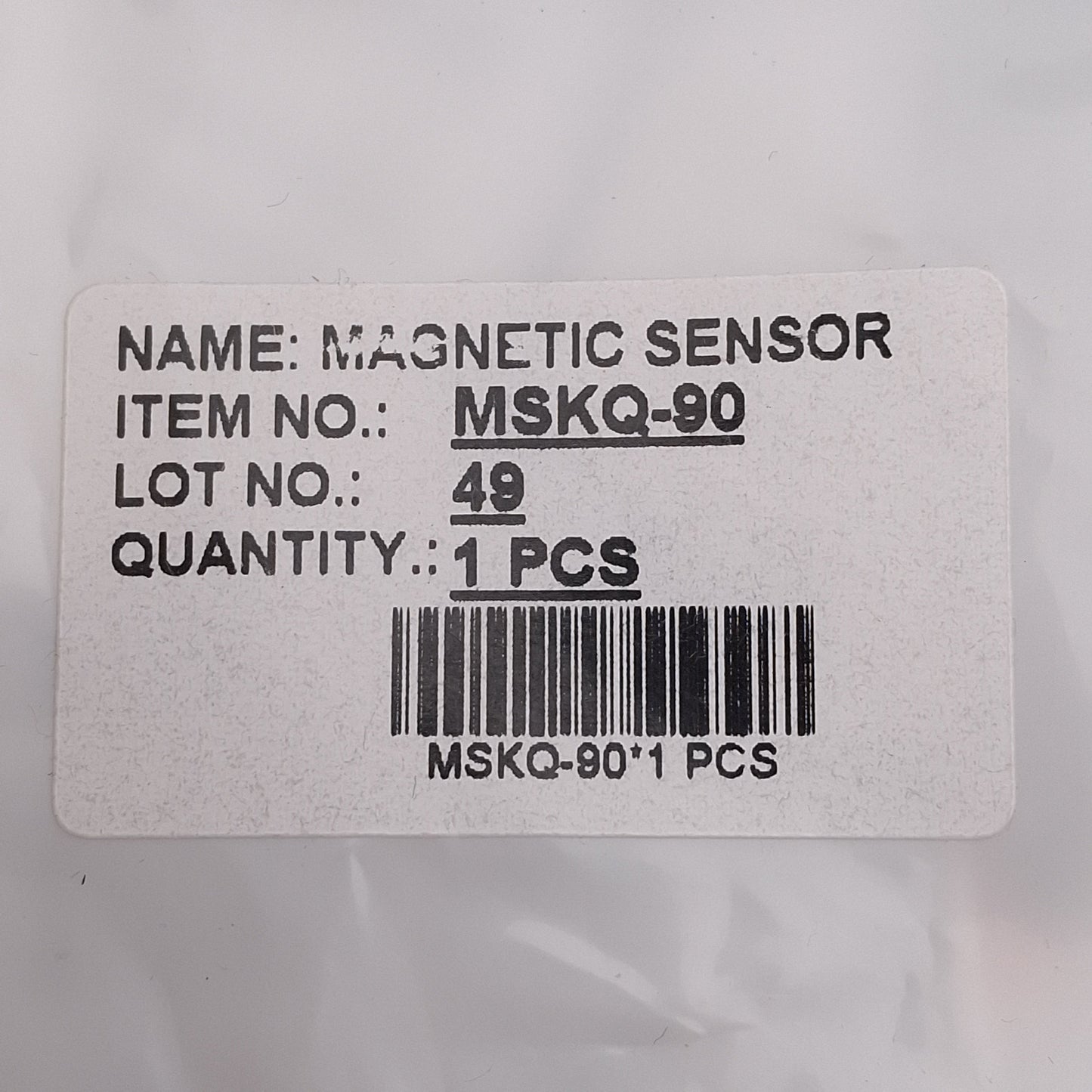 New Bimba MSKQ-90 Solid State 90° Cylinder Position Sensor, NPN, 4.5-30VDC, M8 3-Pin