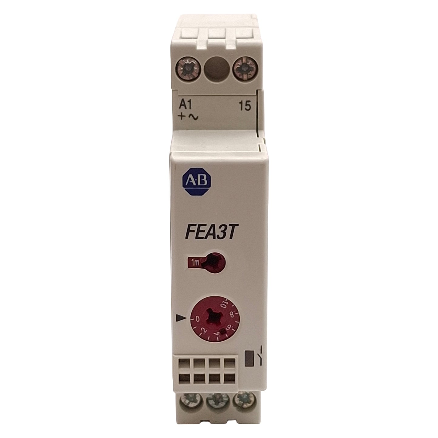 New Allen Bradley 700-FEA3TU23 On-Delay Timing Relay, 0.05s-10h, 24-240VAC, 24-48VDC