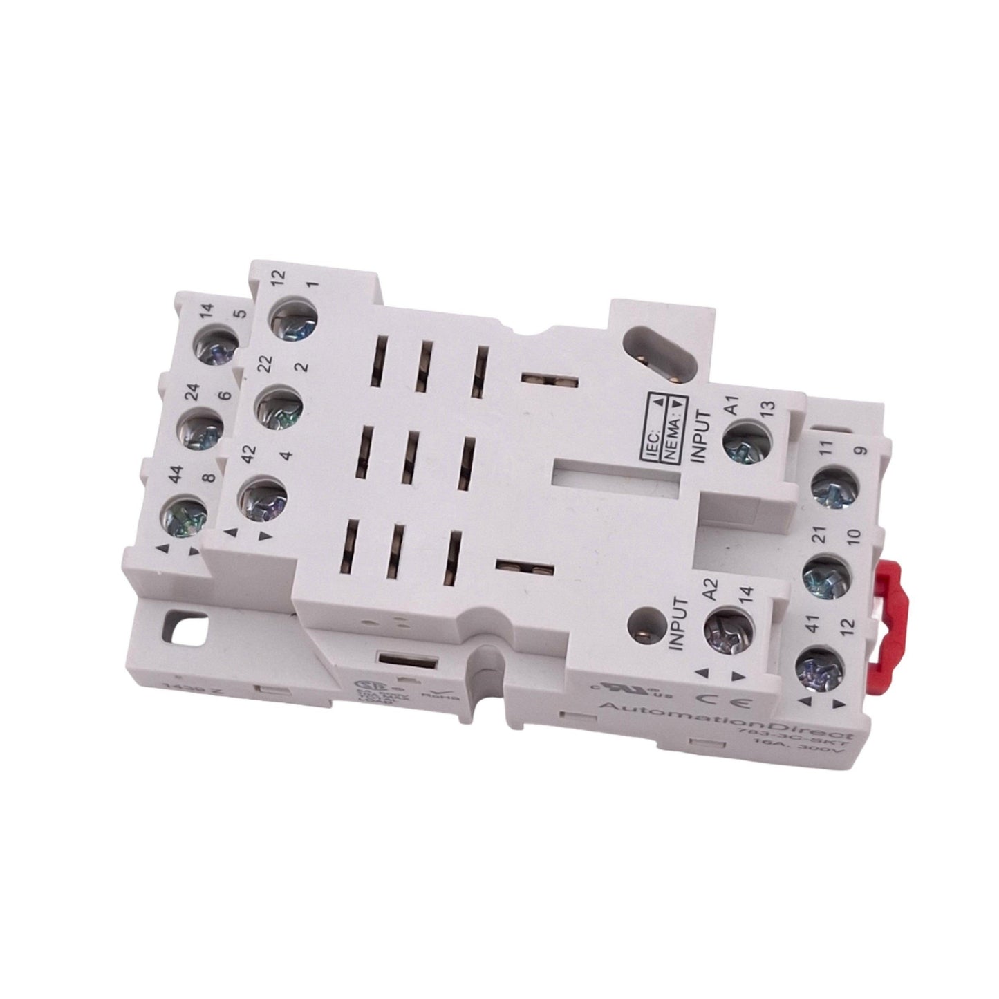 New – Open box Automation Direct 783-3C-SKT Relay Socket, 11-Pin Blade, 300V 16A, DIN Rail