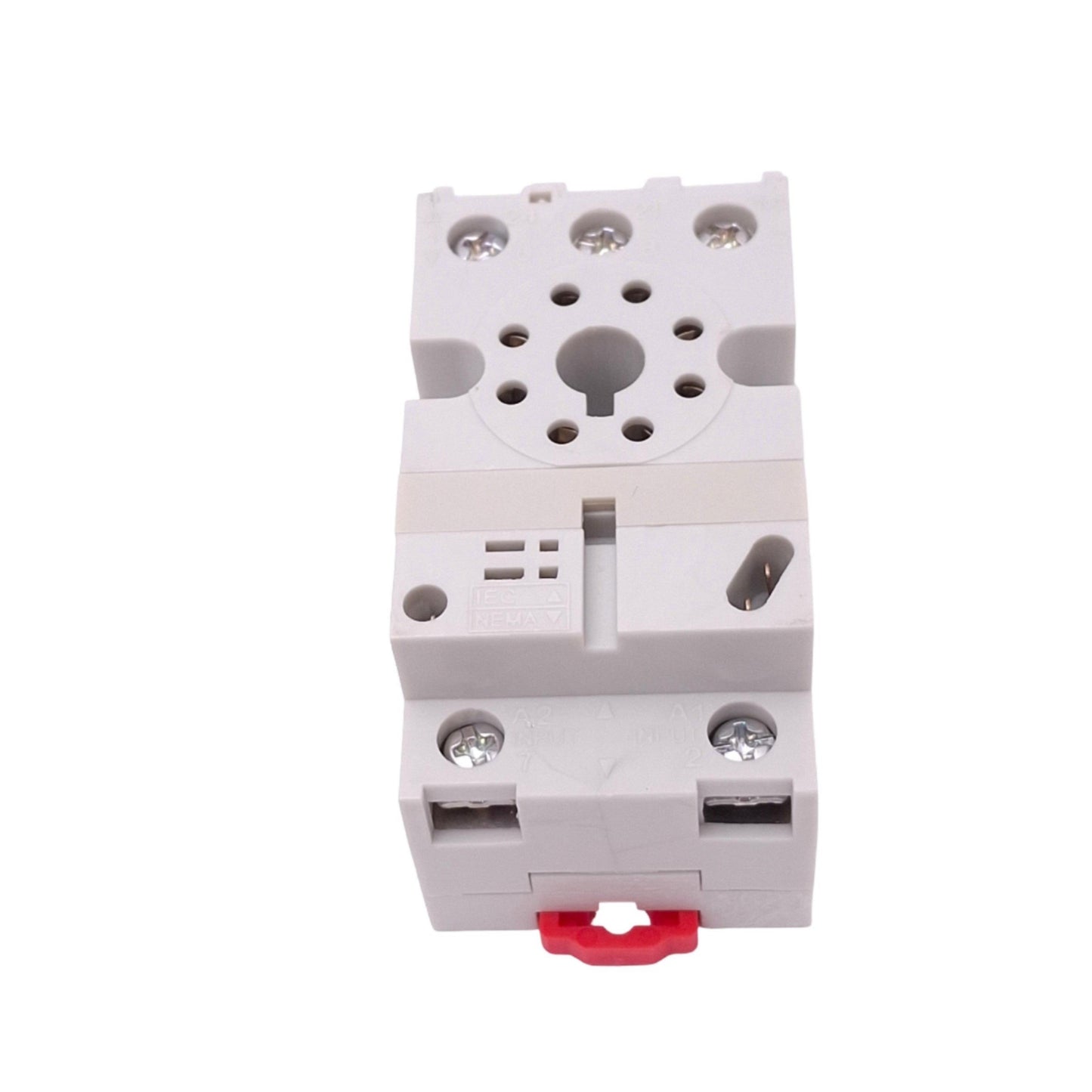 New Automation Direct 750-2C-SKT Relay Socket, 8-Pin Octal, 300V 16A, DIN Rail