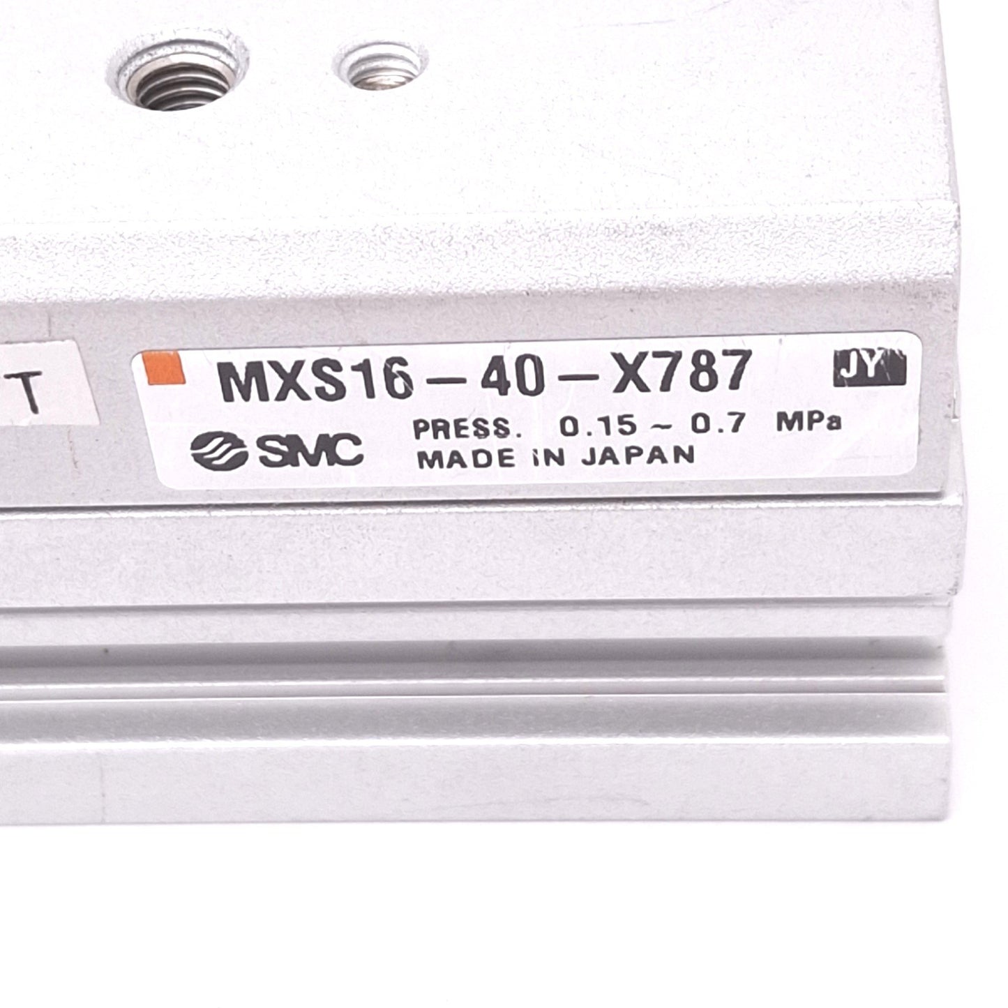 New – Open box SMC MXS16-40-X787 Pneumatic Slide Table, 16mm Bore, 40mm Stroke, 0.15-0.7MPa, M5