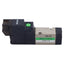 Used CKD 4SB019 Solenoid Valve, Sub-Plate Mount, 2-Position, 0.7MPa, 24VDC Coil