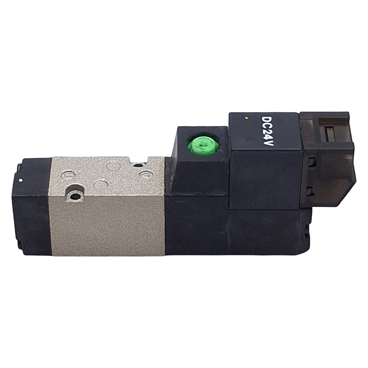 Used CKD 4SB019 Solenoid Valve, Sub-Plate Mount, 2-Position, 0.7MPa, 24VDC Coil