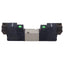Used CKD 4SB029 Double Solenoid Valve Sub-Plate Mount, 2-Position, 0.7MPa, 24VDC Coil