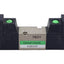 Used CKD 4SB029 Double Solenoid Valve Sub-Plate Mount, 2-Position, 0.7MPa, 24VDC Coil