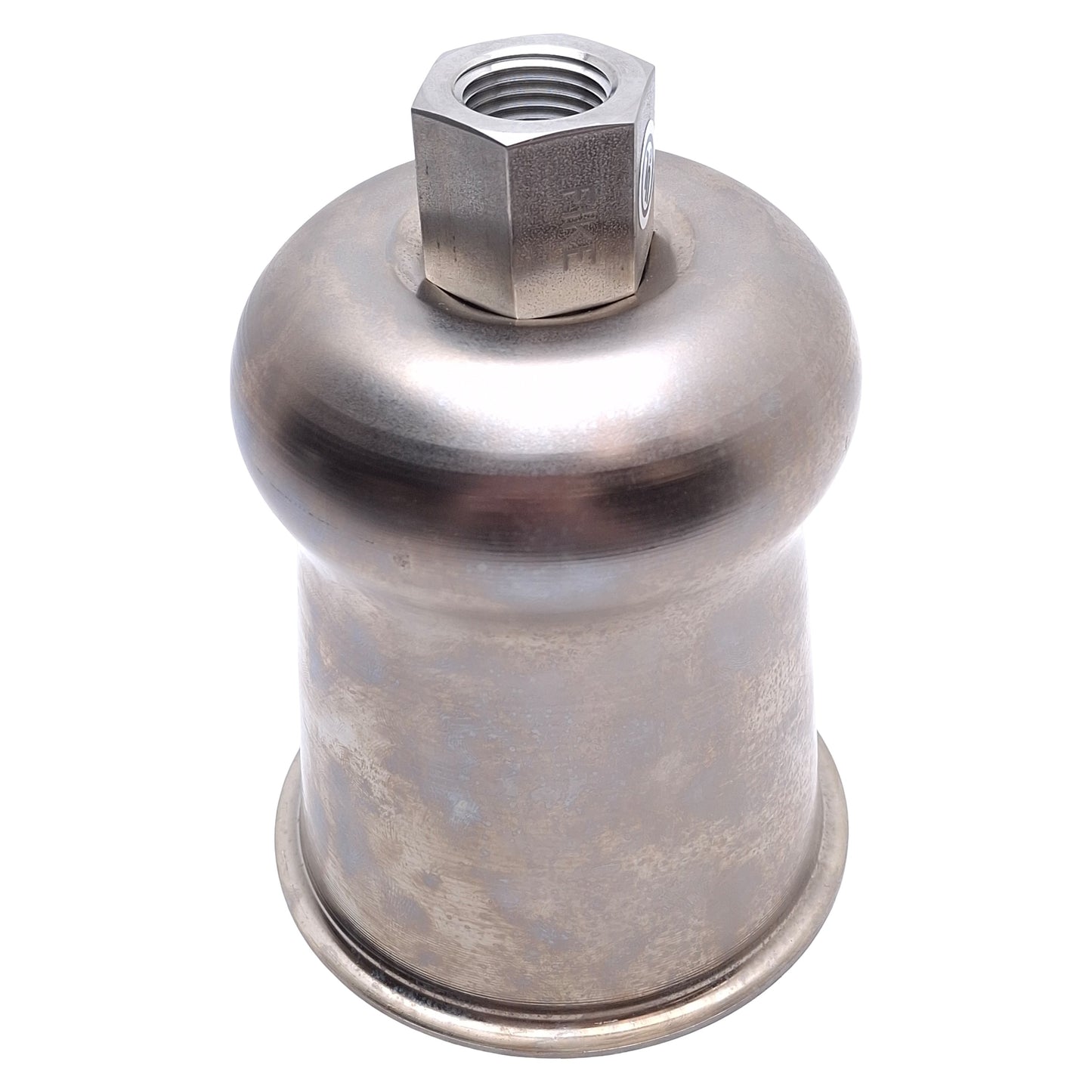 Used Fike C80-010 S Type Discharge Nozzle ø3-7/8in OD, 1/2 NPT Port, 5-1/4in Length