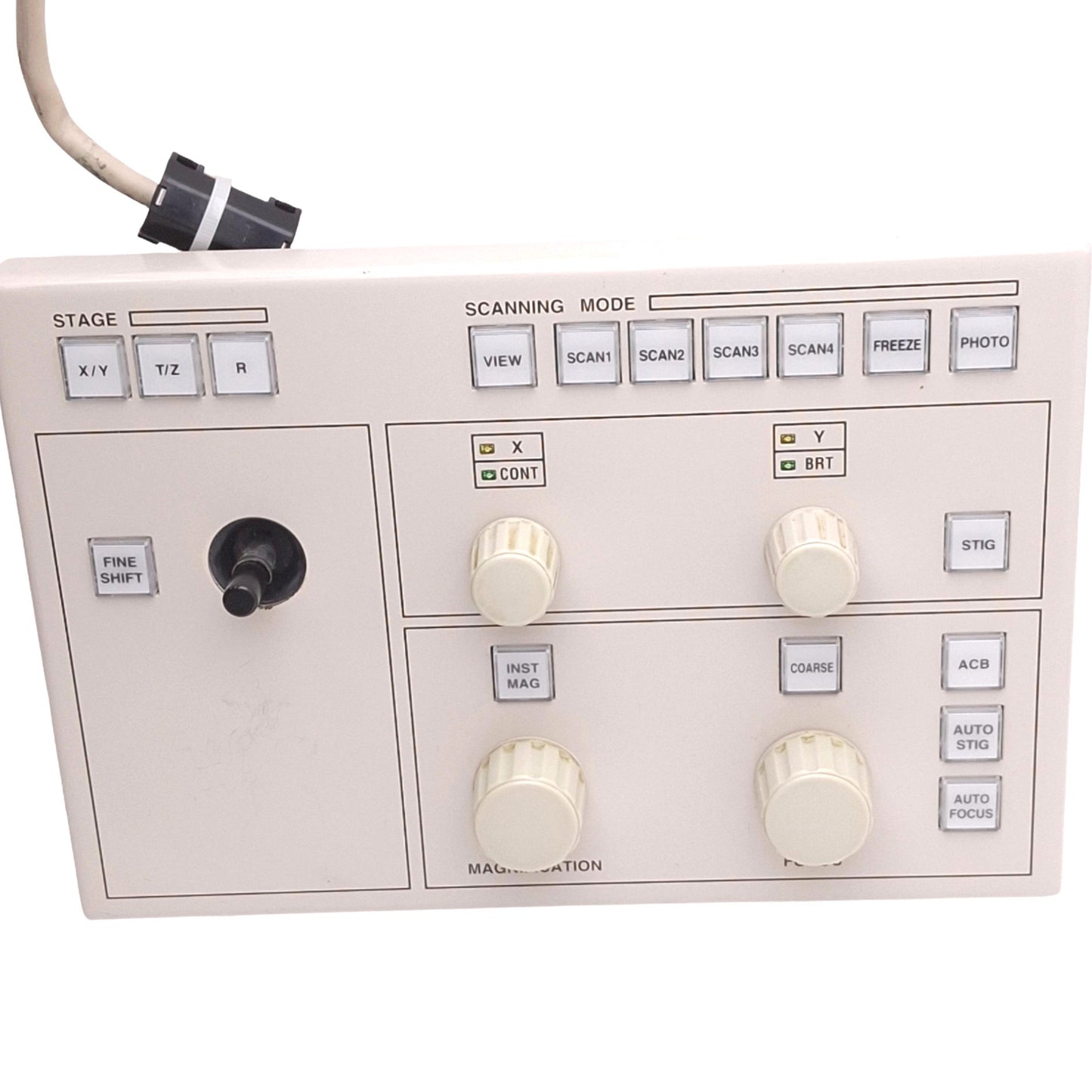 Used JEOL MP-65150 Control Keyboard for JSM-5610 Scanning Electron Microscope