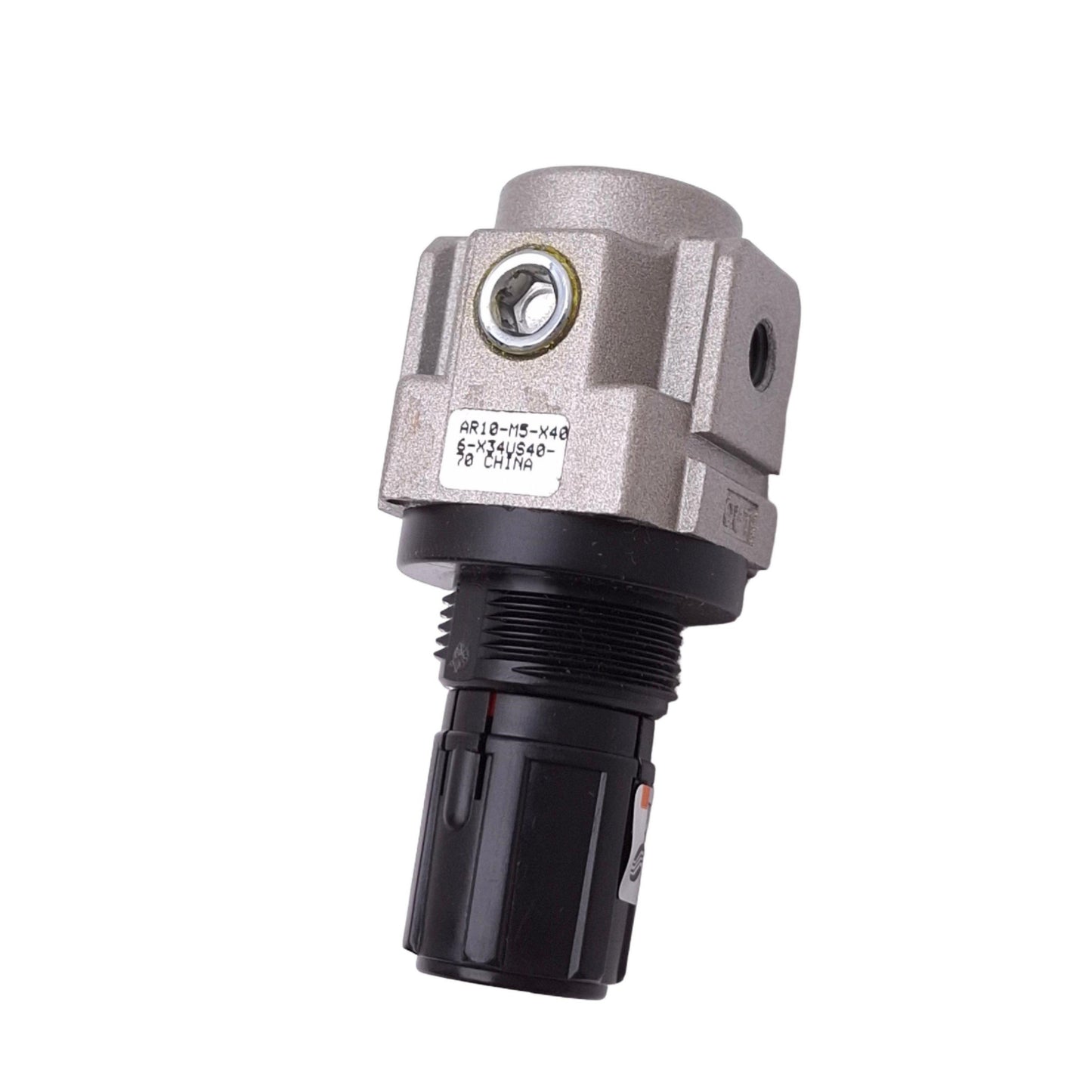 New SMC AR10-M5-X406-X34US40-70 Pneumatic Regulator, 40-70psi Set, 145psi Max, M5