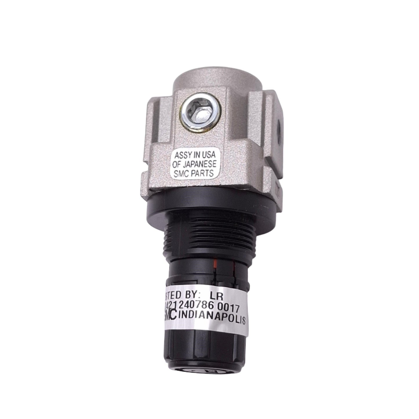 New SMC AR10-M5-X406-X34US40-70 Pneumatic Regulator, 40-70psi Set, 145psi Max, M5