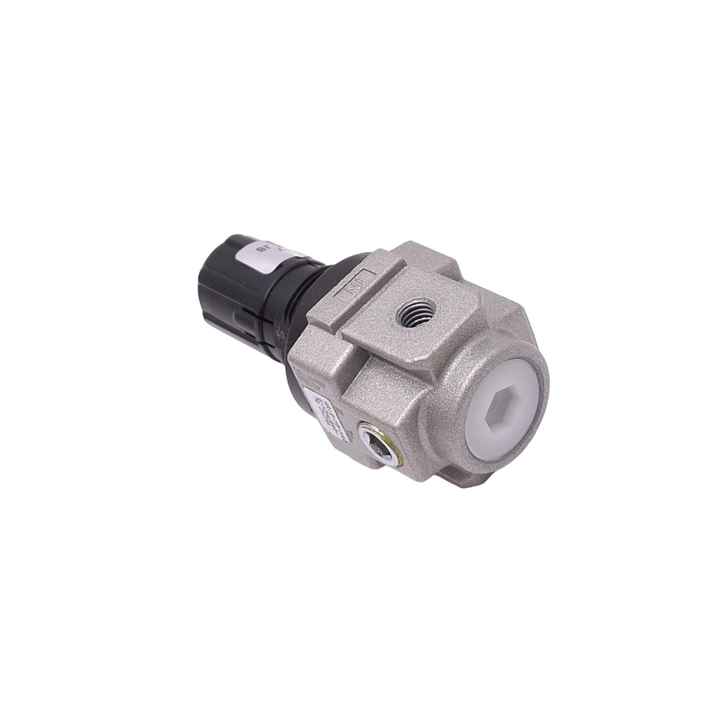 New SMC AR10-M5-X406-X34US40-70 Pneumatic Regulator, 40-70psi Set, 145psi Max, M5