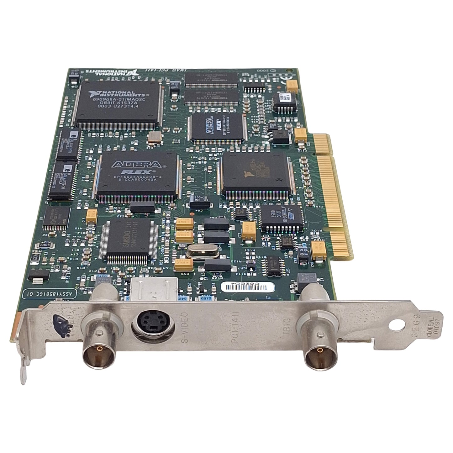 Used National Instruments 185818C-01 IMAQ PCI-1411 Color Image Acquisition Board