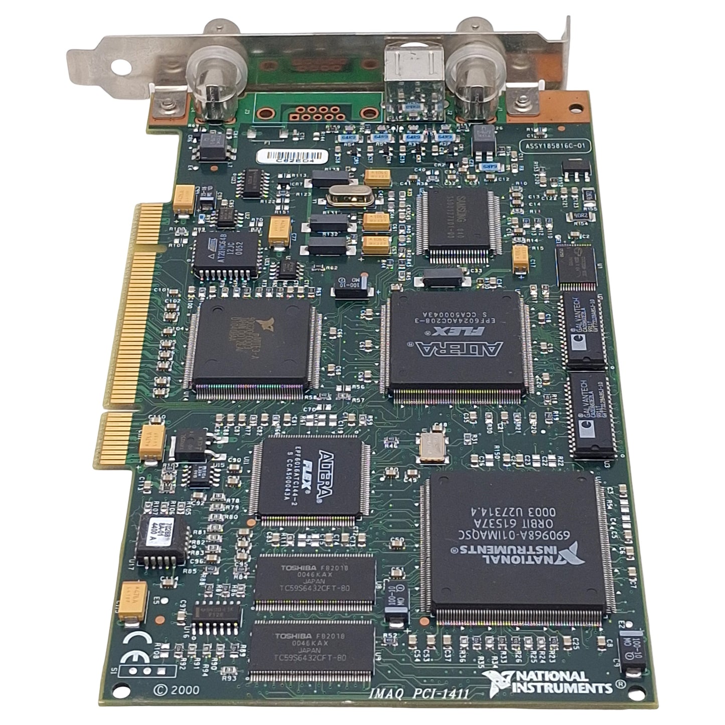 Used National Instruments 185818C-01 IMAQ PCI-1411 Color Image Acquisition Board