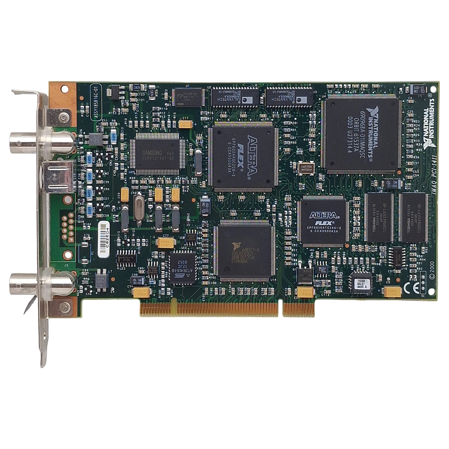 Used National Instruments 185818C-01 IMAQ PCI-1411 Color Image Acquisition Board