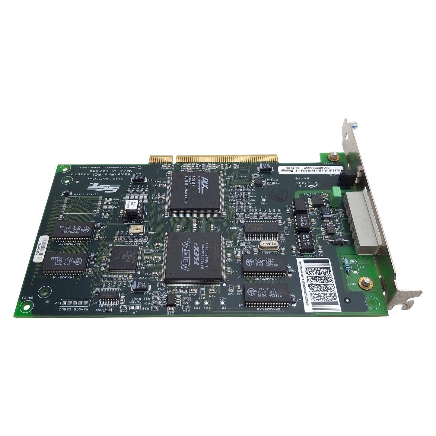 Used SST 5136-DNP-PCI V1.2.1 DeviceNetPro PCI Interface Card, 32-Bit 256Kbytes, 24VDC