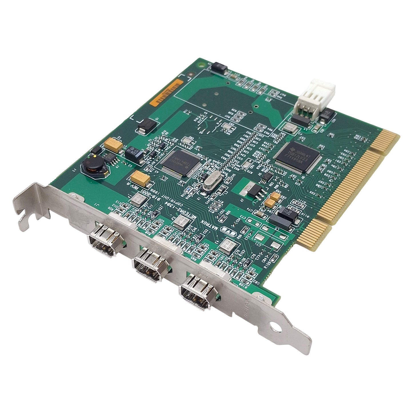 Used Matrox 63039620279 METEOR2-1394 IEEE 1394-to-PCI Adapter Board for Digital Video