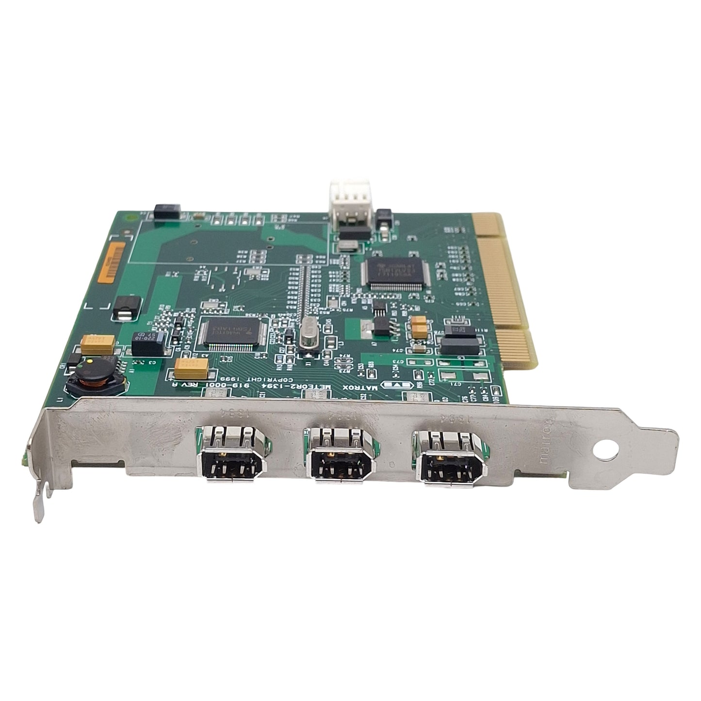 Used Matrox 63039620279 METEOR2-1394 IEEE 1394-to-PCI Adapter Board for Digital Video