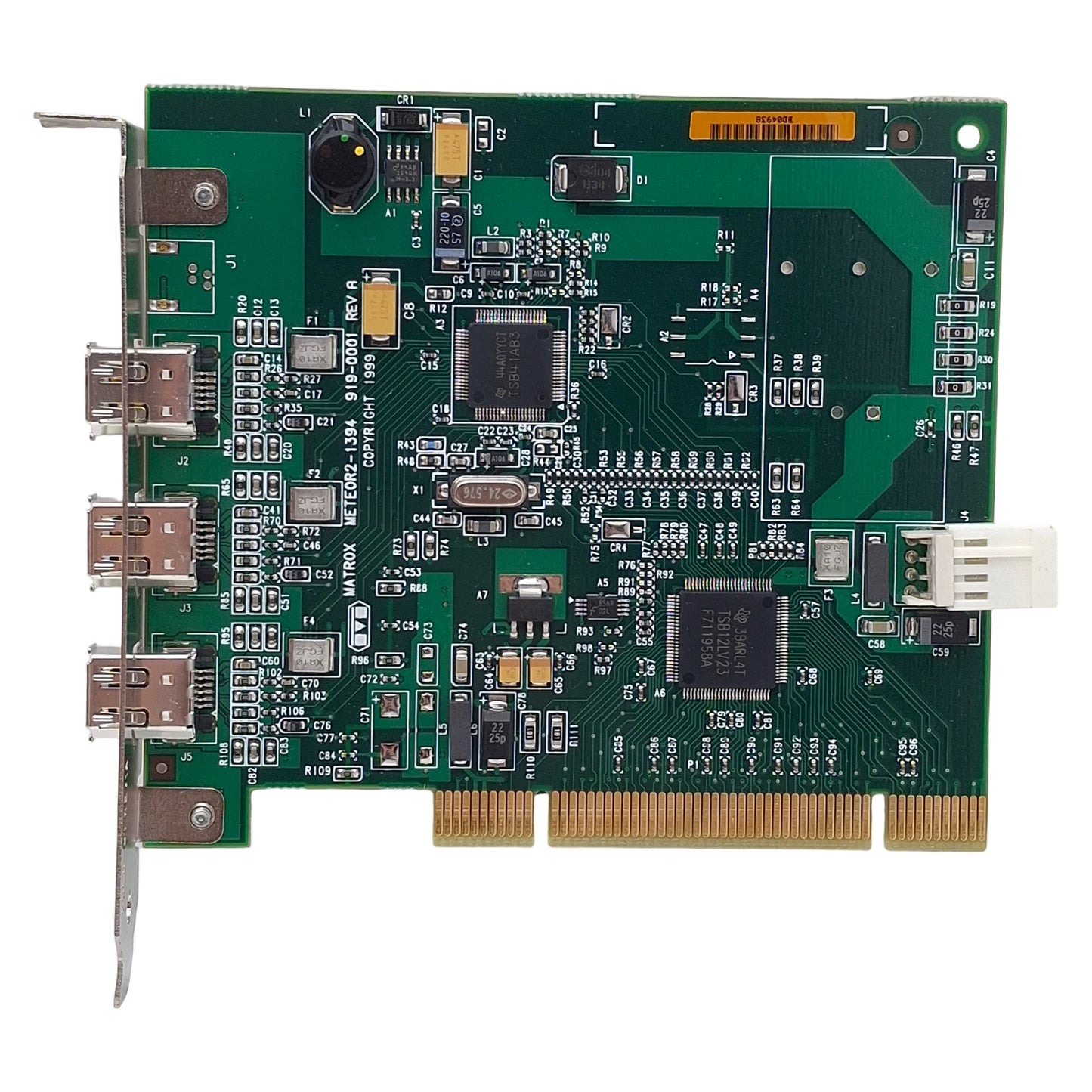 Used Matrox 63039620279 METEOR2-1394 IEEE 1394-to-PCI Adapter Board for Digital Video