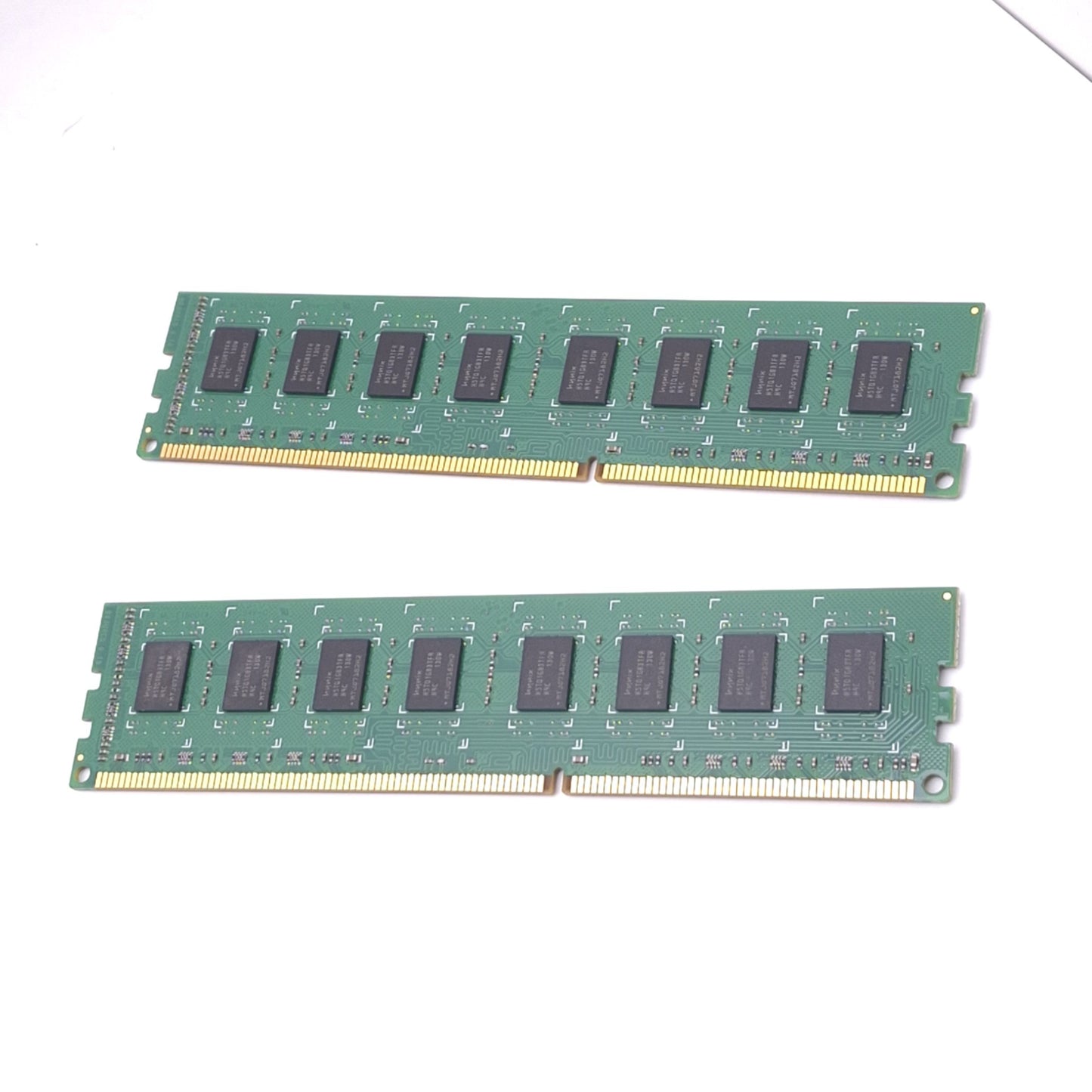 Used Lot of 2 Super Talent W1333UB2GH Hynix RAM Modules, 2GB DDR3-1333, 240-Pin DIMM