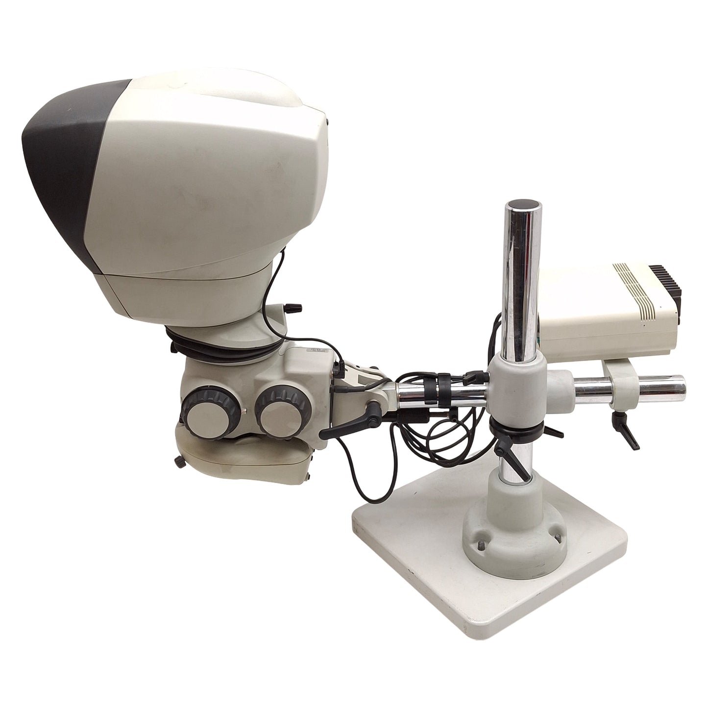 Used Vision Engineering Lynx Eyepieceless Stereo Dynascopic Microscope w/ Ring Light