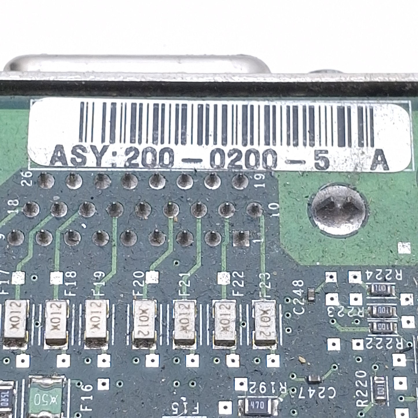 Used Cognex 203-0200-RC In-Sight Frame Grabber Card, PCI, HD DB26, MDR 20-Pin