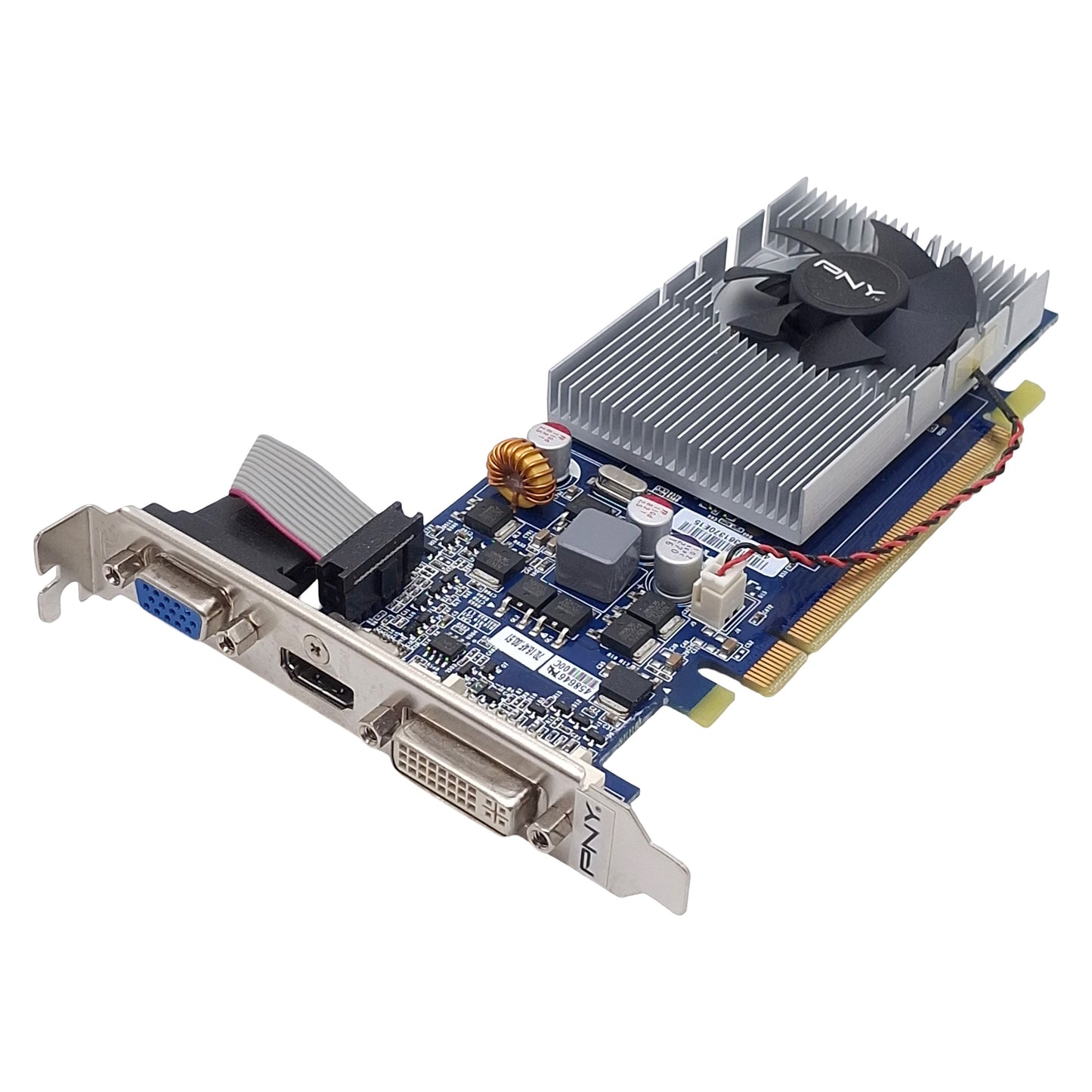 Used PNY GMG210WN2E1FH+0TE4AYA GeForce 210 Plus DDR2 1GB PCIe 2.0 x16 Graphics Card