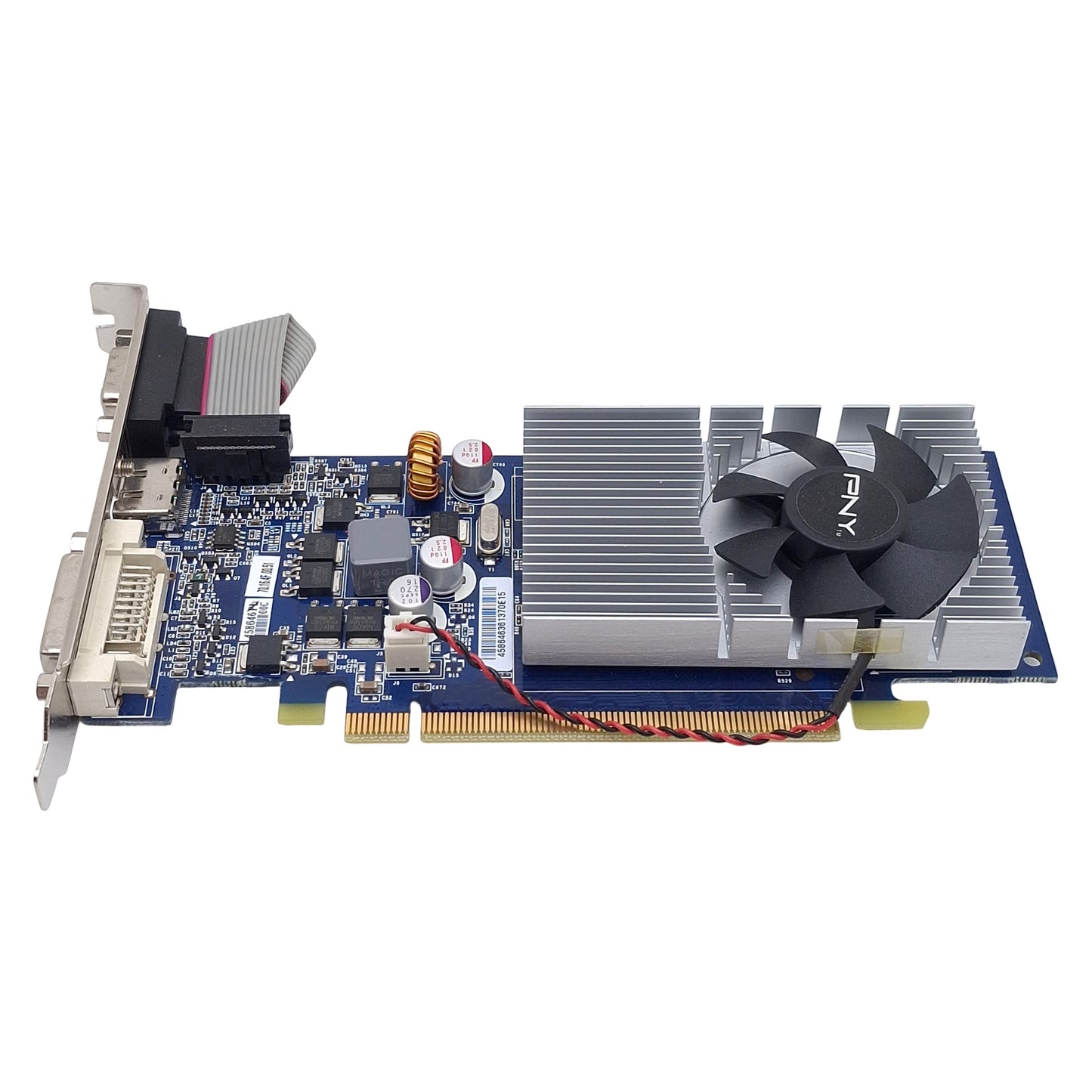 Used PNY GMG210WN2E1FH+0TE4AYA GeForce 210 Plus DDR2 1GB PCIe 2.0 x16 Graphics Card