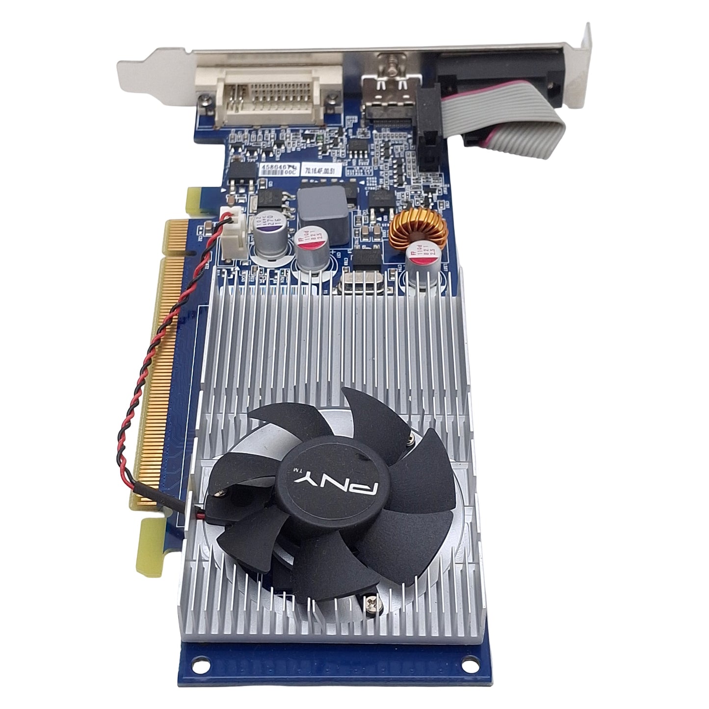 Used PNY GMG210WN2E1FH+0TE4AYA GeForce 210 Plus DDR2 1GB PCIe 2.0 x16 Graphics Card