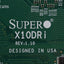 Used SuperMicro X10DRi E-ATX Motherboard, Dual Socket R3, 16x DIMM Slot, PCI-E x8/x16