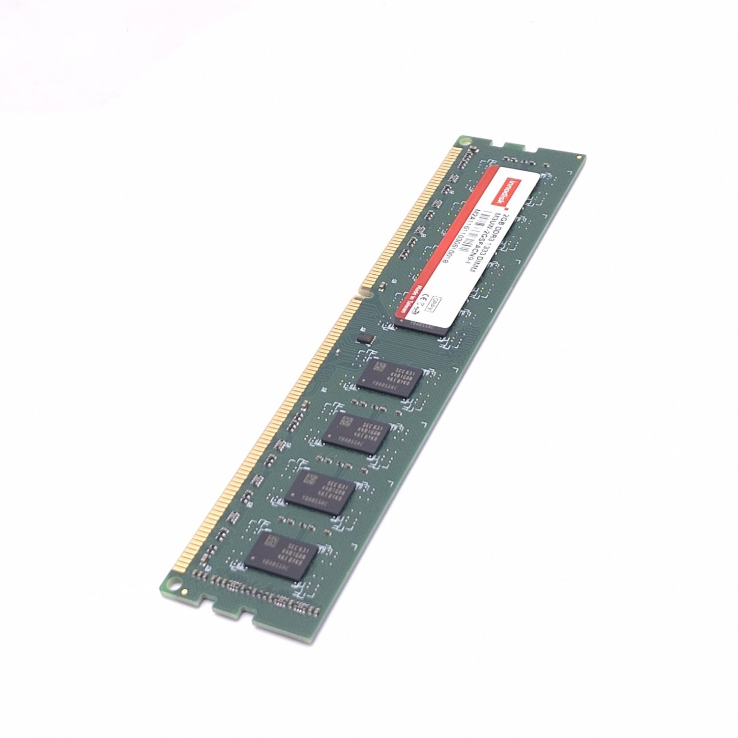 Used Innodisk M3UW-2GSFACN9-I Memory Module, 2GB DDR3-1333 SDRAM, 240-Pin DIMM