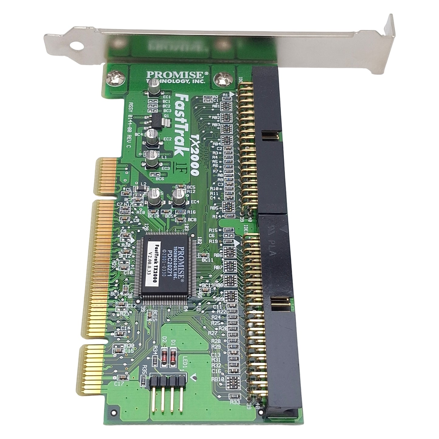 Used Promise FastTrak TX2000 PCI IDE Controller Card, 2 x ATA 133 PCI 266MB/S