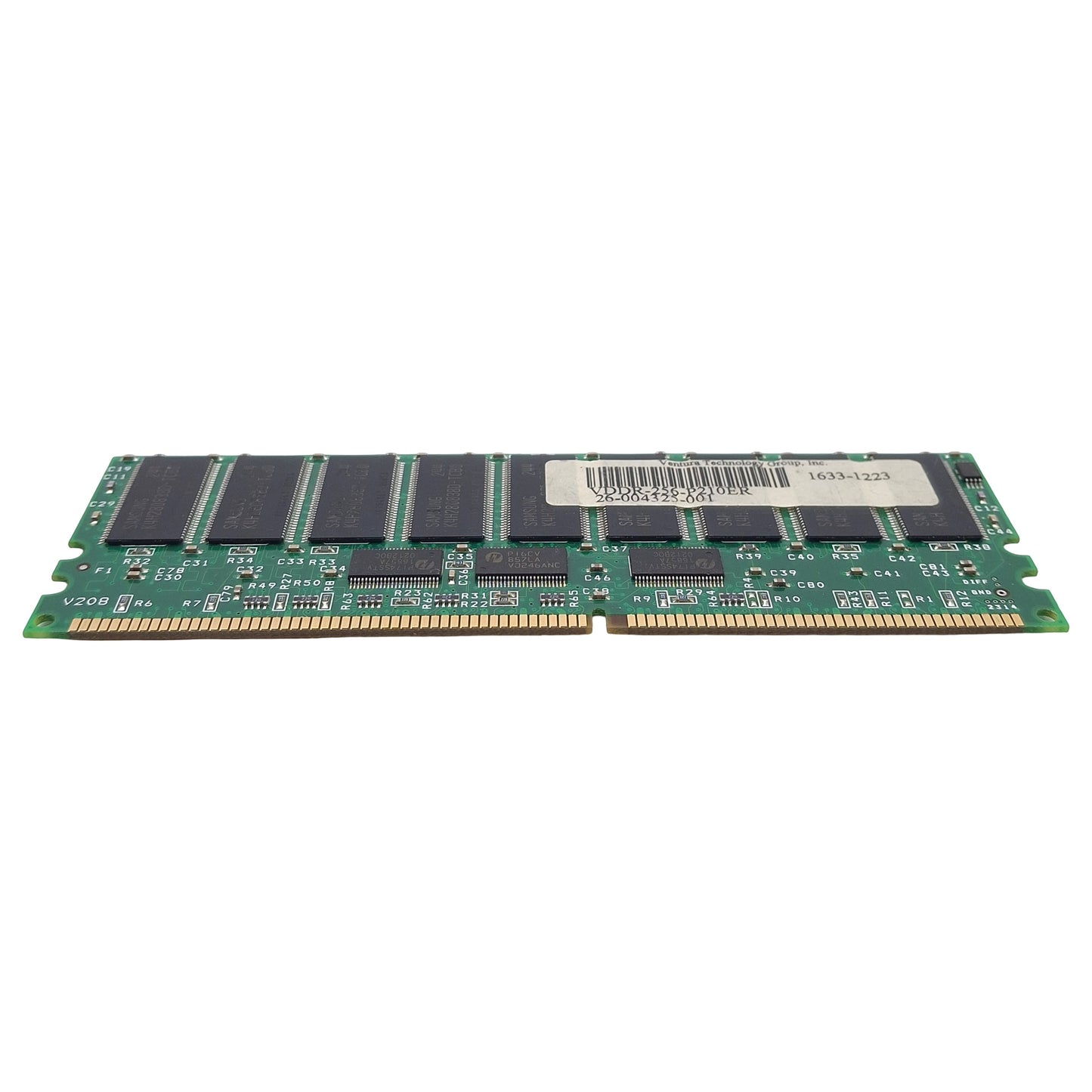 Used Ventura Technology Group VDDR-256-P210ER Server Memory Module, 256MB, DDR SDRAM