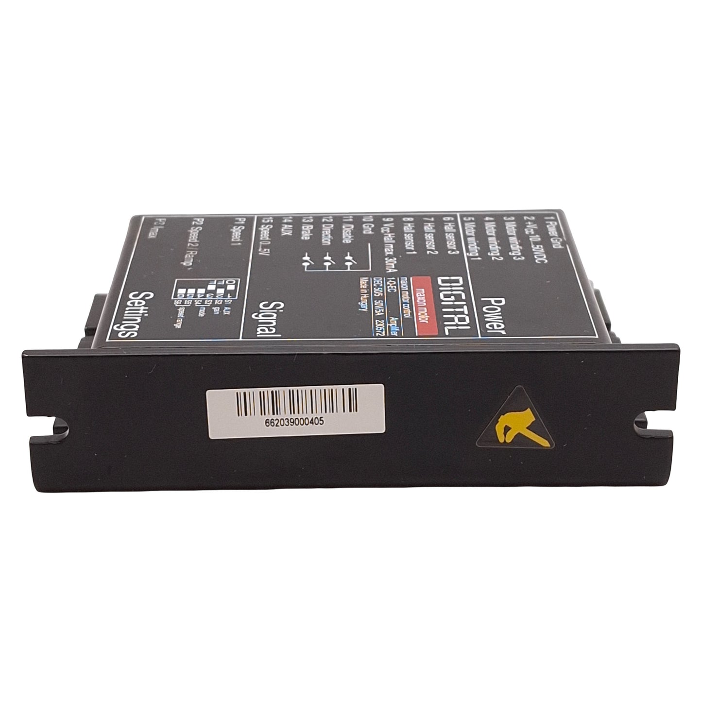 Used Maxon 1-Q-EC Digital EC Controller Amplifier, 120krpm, 10-50VDC 5A *No Terminal*