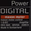 Used Maxon 1-Q-EC Digital EC Controller Amplifier, 120krpm, 10-50VDC 5A Supply