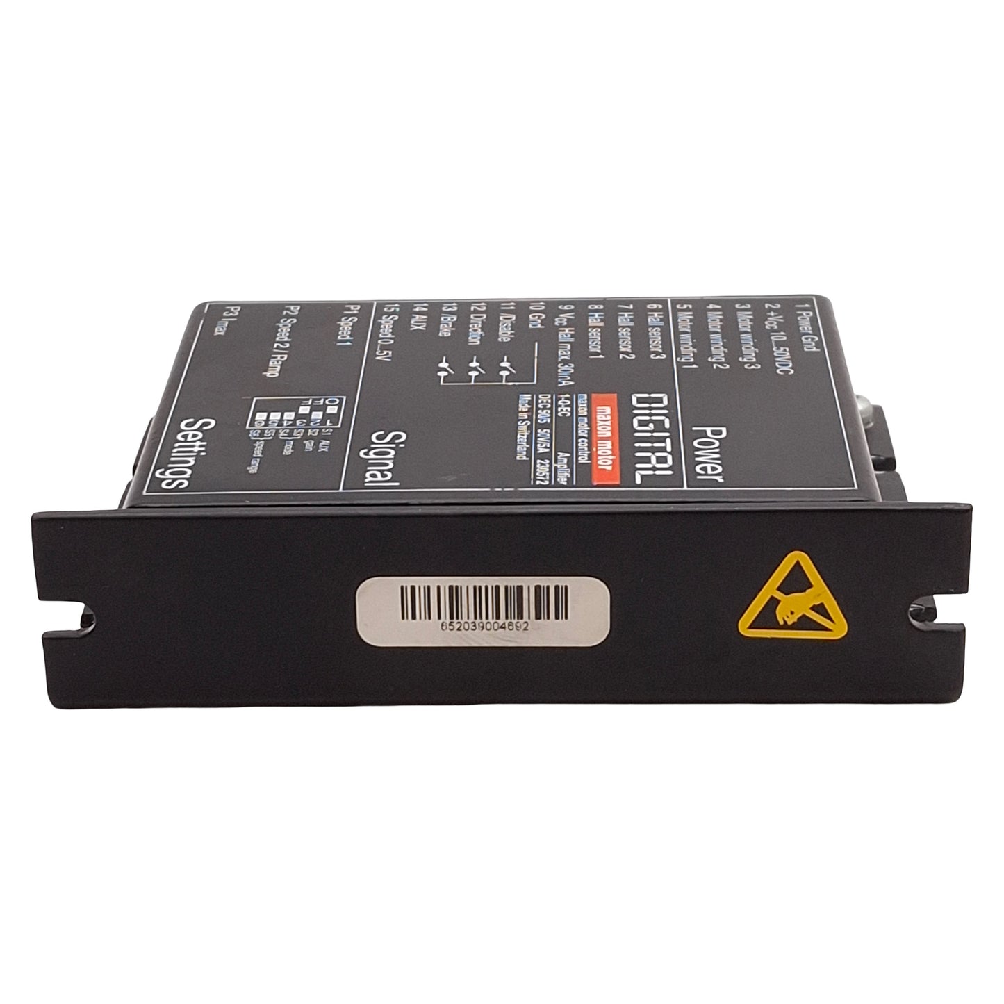 Used Maxon 1-Q-EC Digital EC Controller Amplifier, 120krpm, 10-50VDC 5A Supply