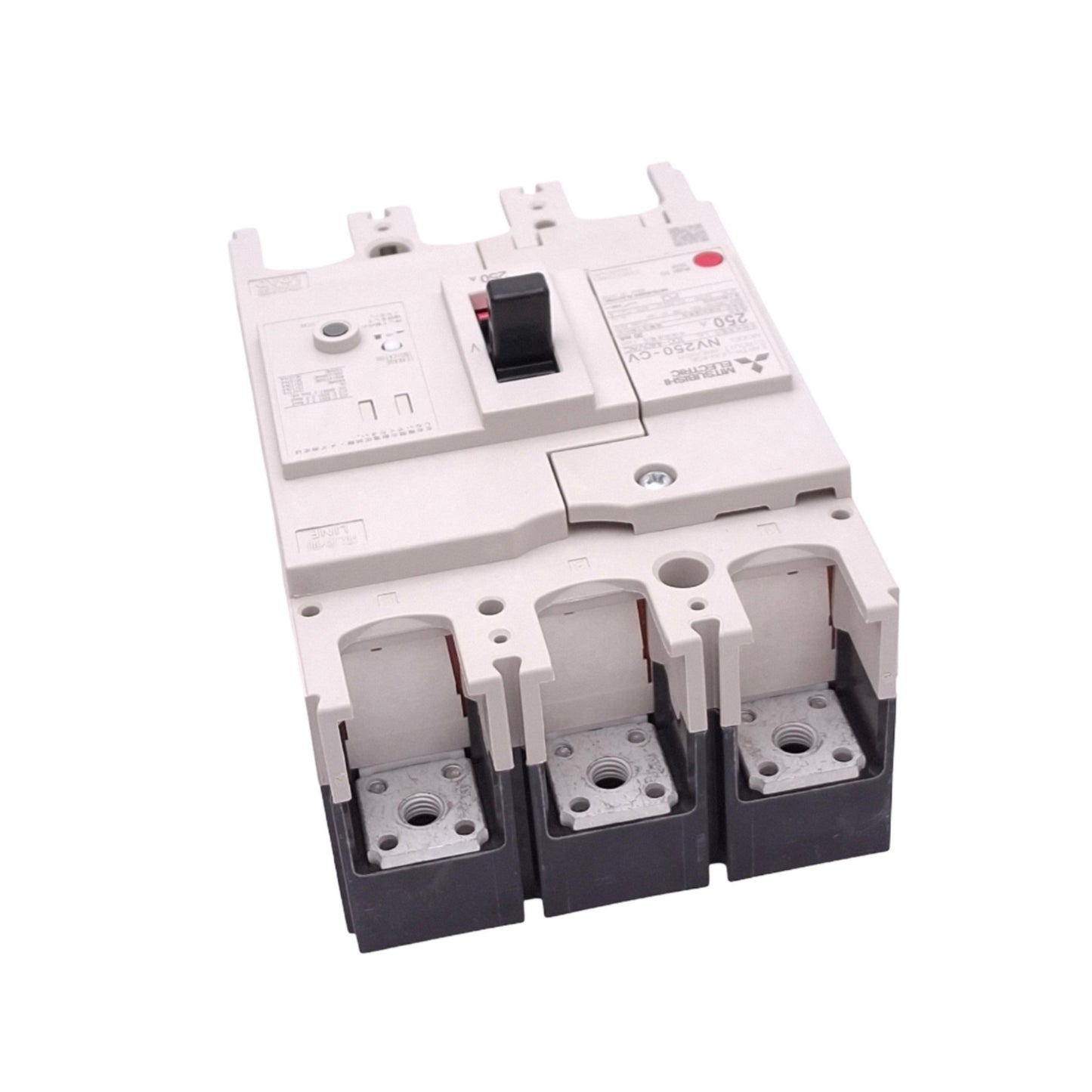 New Mitsubishi NV250-CV3P250A30 Earth Leakage Circuit Breaker, 3-Pole 250A, 30mA EL